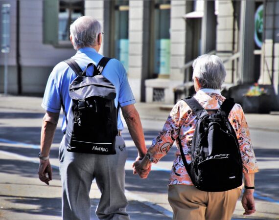 senior, elderly, people