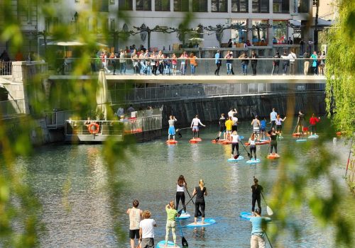 ljubljana, river, ljubljanica